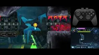 Area 7 - Laboratory Teleporter West Middle Climb without Space Jump (Bomb/Power Bomb)