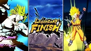 NEW GOTEN LEGENDARY FINISH! Dragon Ball Legends Family Kamehameha Gameplay