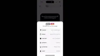 Hints about who sent this message in NGL app