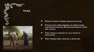 daily life of an italian renaissance peasant
