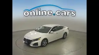 A59226HA Used 2023 Nissan Altima White Sedan Test Drive, Review, For Sale