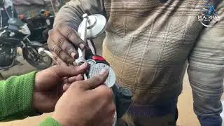 CNC MIRROR INSTALLATION FOR BIKE