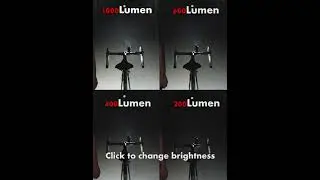 ROCKBROS 1000LM Bike Light Front Lamp Type-C Rechargeable LED