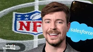 MrBeast's $1 Million SUPER BOWL GIVEAWAY With Salesforce