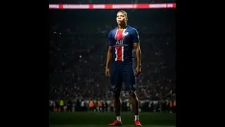 Kylian Mbapp&eacute; printable and renderable 3D model