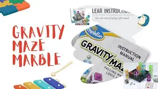 Think Fun Gravity Maze Marble Run Brain Game and STEM Toy