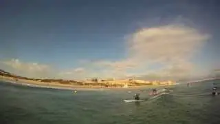 Cursos de Surf, Sup y Vela ligera en Arenales del sol. Parres Center y Life Beach Club (9-12-12)
