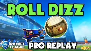 Roll Dizz Pro Ranked 2v2 POV #4 - Rocket League Replays