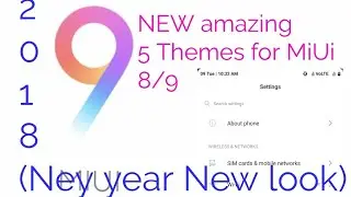 5 Amazing themes for Miui 8/9 updated New year new look