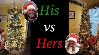 Christmas Tree & Train Showdown - HIS vs HERS!
