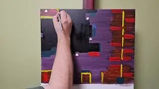 Cubist Reductive Abstract Purism - Timelapse Building #1