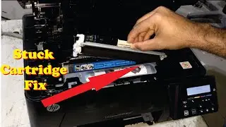 Stuck cartridge removal HP M177, M177, CP1025