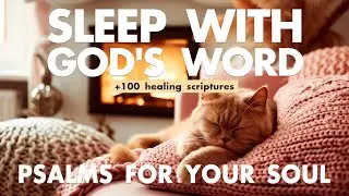 God lowers emotional volume slowly. Peaceful scriptures reshape the night.