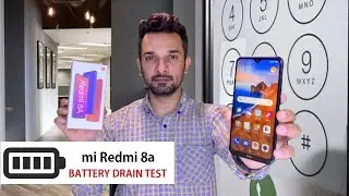 mi Redmi 8a Battery Drain Test and Charging Time