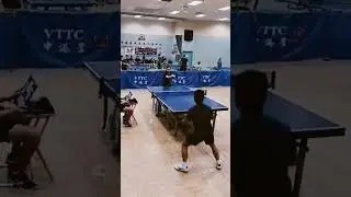 amazing power backspin #tabletennisplayers #tabletennis
