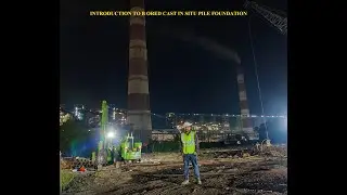 Bored Cast Insitu Concrete Pile | pile foundation in hindi|Pile foundation from Site