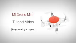 Mi Drone Mini Programming Chapter Tutorial