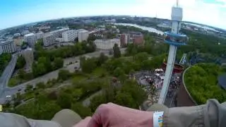 Linnanmäki 2017 -  Kingi - 75 m freefall tower