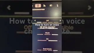 How to turn on voice chat fortnite