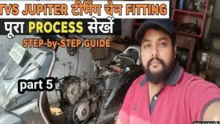 #tvs Jupiter‼️ Timing Chain Fitting 🛠️ Step-by-Step Full Guide |  part 5&bull;&bull;&bull;&bull;&bull;&bull;&bull;&bull;&bull;&bull;&bull;&bull;