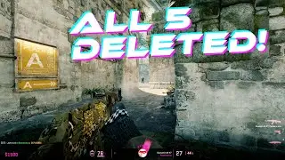 FULL TEAM DELETE! Ancient ACE to Win the Round 🔥