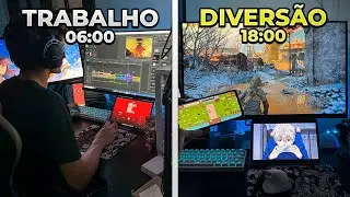 A ROTINA de um EDITOR DE V&Iacute;DEO &eacute; muito boa!