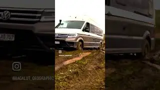 Limit testing a 4x4 Van #overlanding #offroading #4x4 #grandcalifornia #4motion #bagalut #vanlife