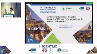 III ICEHTMC - Auto. Detection & Evaluation Research of CT Image Perf. Based on Remote Quality Ctrl.