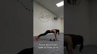 Plank Dumbbell Pull-Through