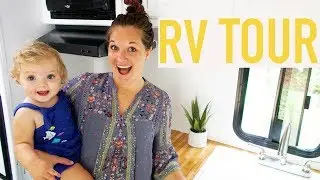 RENOVATED RV TOUR (BEFORE AND AFTER) | The Gruvey Family