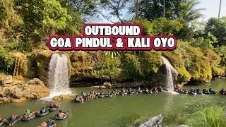 OUTBOUND TUBING IN PINDUL CAVE AND OYO RIVER, GUNUNGKIDUL