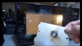 How to fix a sparking microwave for under $5 in less than 10 minutes