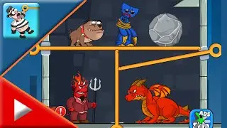 Prison Escape Pin Rescue New Gameplay - Puzzle Game