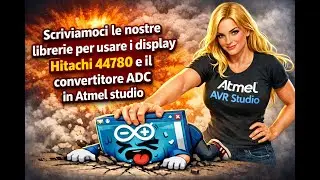 Da Arduino ad Atmel  studio, scriviamoci le nostre librerie per i display HD44780 e per l' ADC.