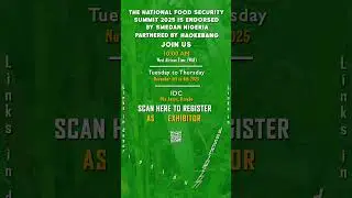 NATIONAL FOOD SECURITY SUMMIT #agriculture #farming #automobile
