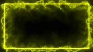 Template Video Background, Black Screen Light Effects, Neon Light Border Green Screen, Titu Tech
