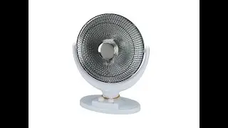 BROKEN Harbor Freight 400/900 Watt Oscillating Parabolic Heater FIX