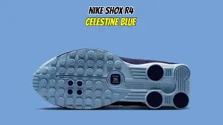 Nike Shox R4 Celestine Blue