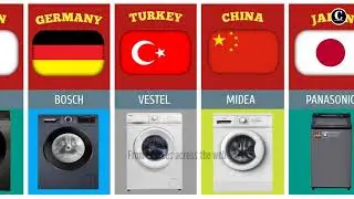 Washing Machine From Different Countries