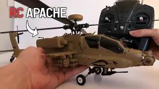 Boeing AH-64 Apache | RC Heli | YU XIANG F11-N | 1/32 SCALE | Unboxing & Flight