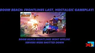 Boom Beach:Frontlines Gameplay | SpaceApe Closed Servers For The Game| Goddbye BBF! Gameplys Channel