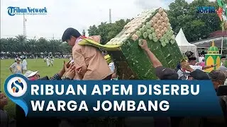 Ribuan Apem Diserbu Warga, Grebeg Apem 2026 Meriahkan Tradisi Megengan di Jombang Sambut Ramadan