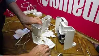 У ирригатора Braun 3724 нет напора воды и много воды течёт на стол