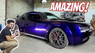 Мой Hellcat получил самую безумную в мире покраску! ВЫГЛЯДИТ ПОТРЯСАЮЩЕ!