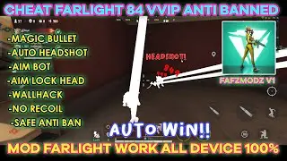 NEW CHEAT FARLIGHT 84 MOD MENU | ANTI BAN + MAGIC BULLET | FARLIGHT CHEAT GAME GUARDIAN FAFZMODZ V1