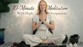 10 minutes meditation with High frequency Tibetan bowls