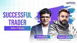 How an EV Business Owner into A Profitable Trader?#daytrading #intradaytrading #nifty ft. Animesh K.
