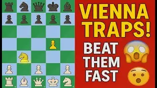 Vienna Opening Traps for White | Win Fast with These Chess Tricks!