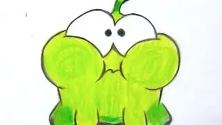 How to Draw Cut the Rope Om Nom 5