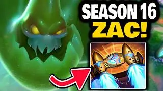 HOW to ZAC jungle in SEASON 16!!!